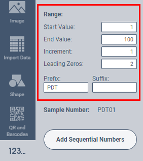 Start and End Value