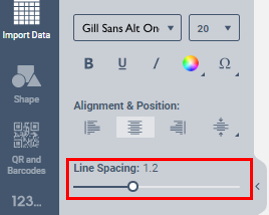 Line Spacing